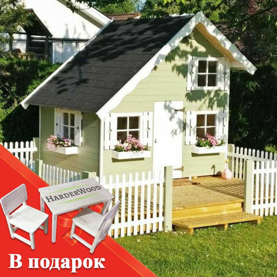 Домик с террасой 420×420
